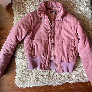PrettyLittle Thing Pink Puffer Jacket